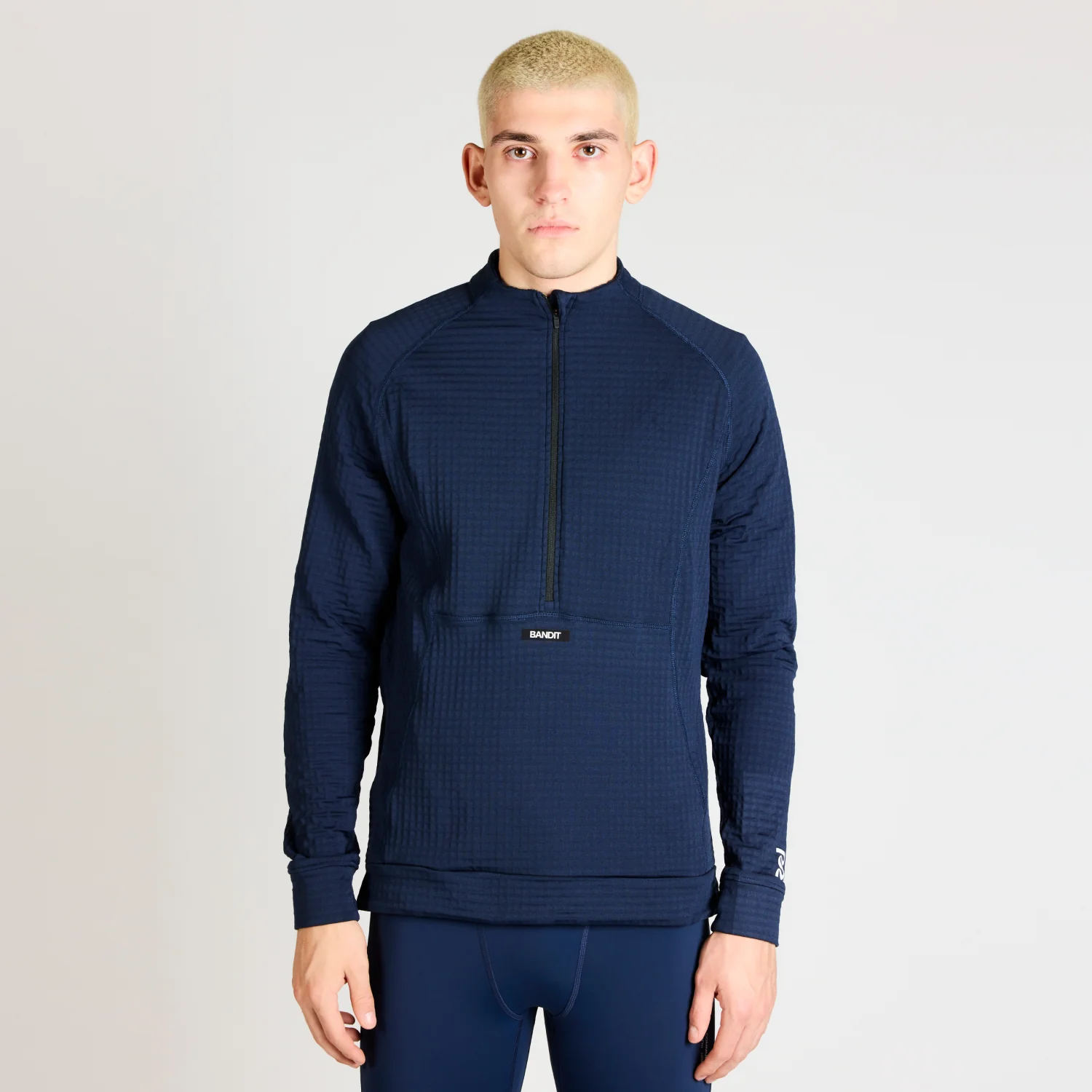 Bandit | CaldoGrid™ Men's Cold Weather Quarter Zip - NY Navy