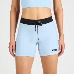 Bandit | Cadence™ 5″ Women’s Compression Shorts – Glacier Blue